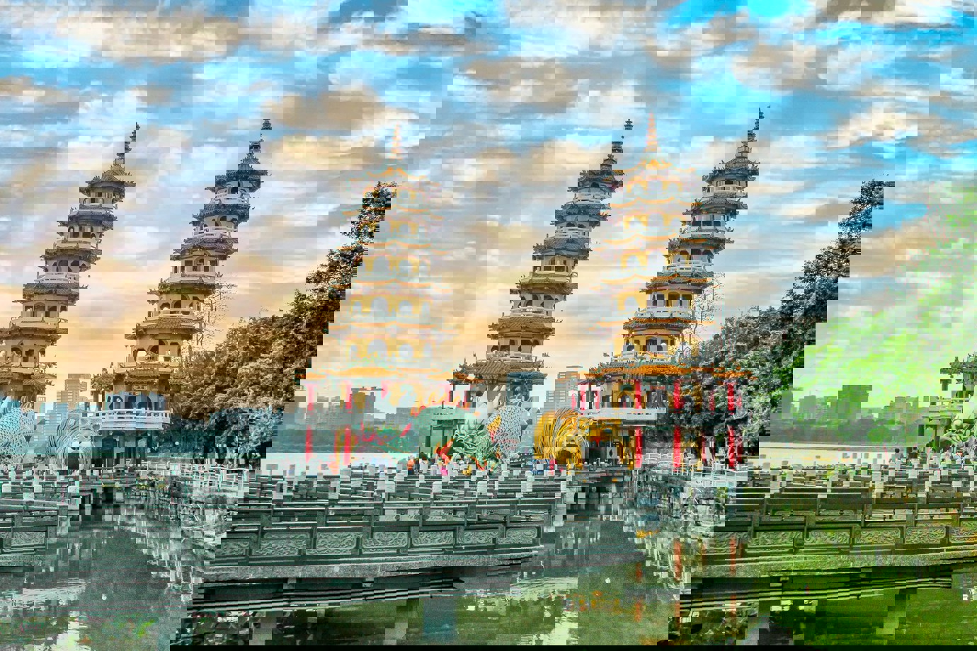 Dragon and Tiger Pagodas