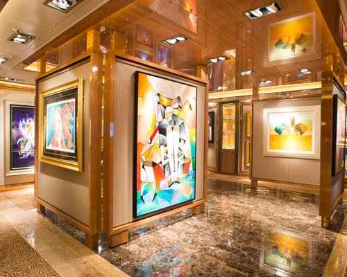 Princess Cruises Royal Class Interior art gallery.jpg