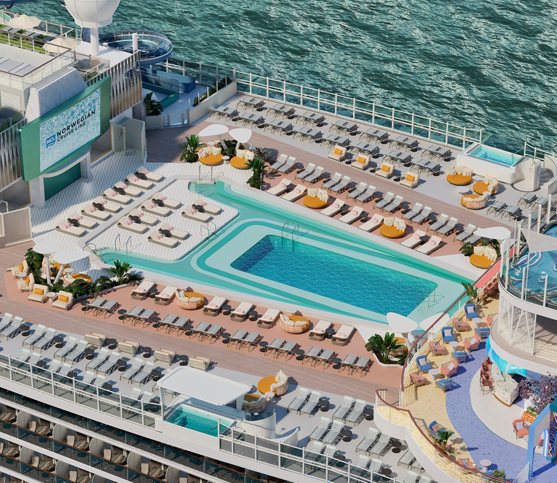 NCL Aura Pool Deck 