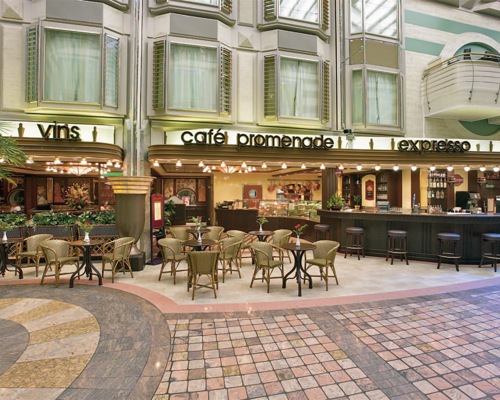 Royal Caribbean International Mariner of the Seas Interior Promenade Cafe 2.jpg