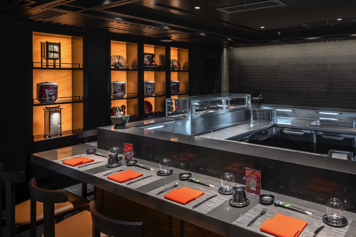 Msc Cruises Msc World Asia Kaito Sushi Bar 2 ©Msc Rights