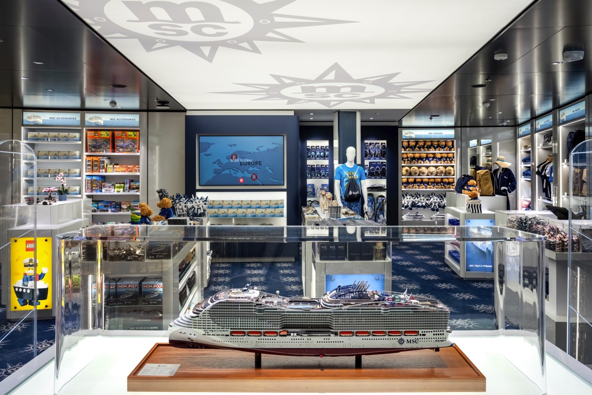 Msc Cruises Msc World Europa Msc Shop   Ivan Sarfatti And Msc Rights 0