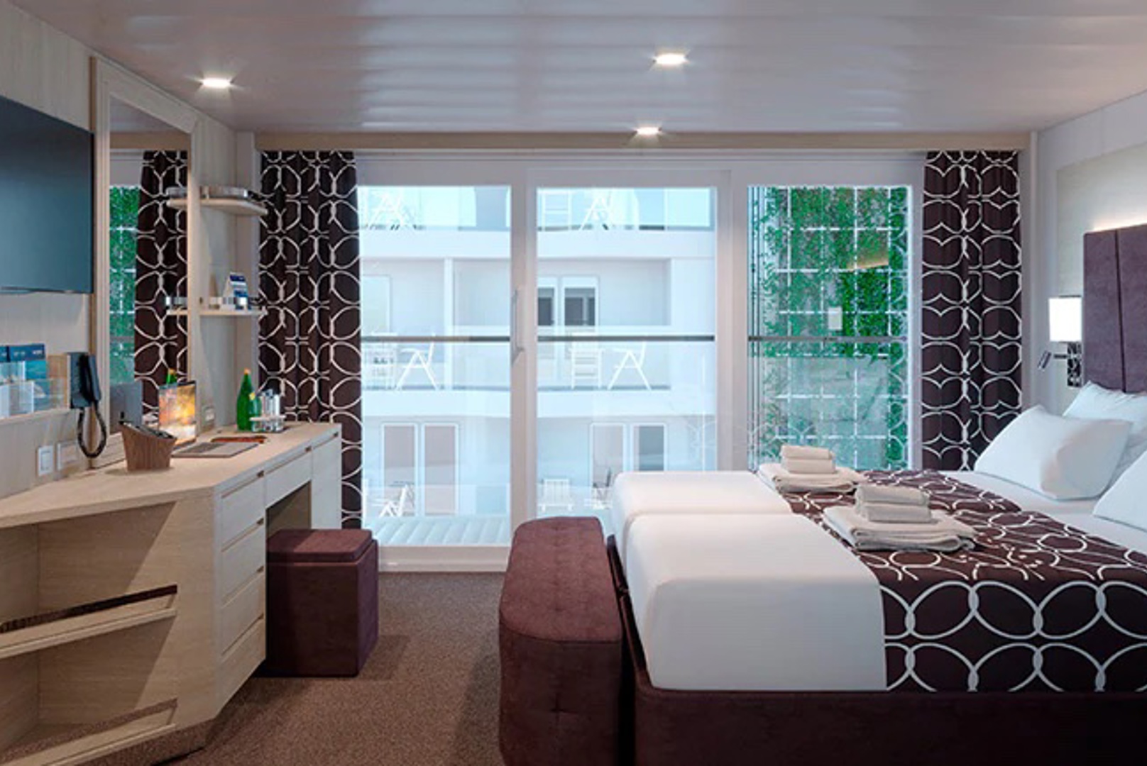 Deluxe Balcony with Promenade & Ocean View