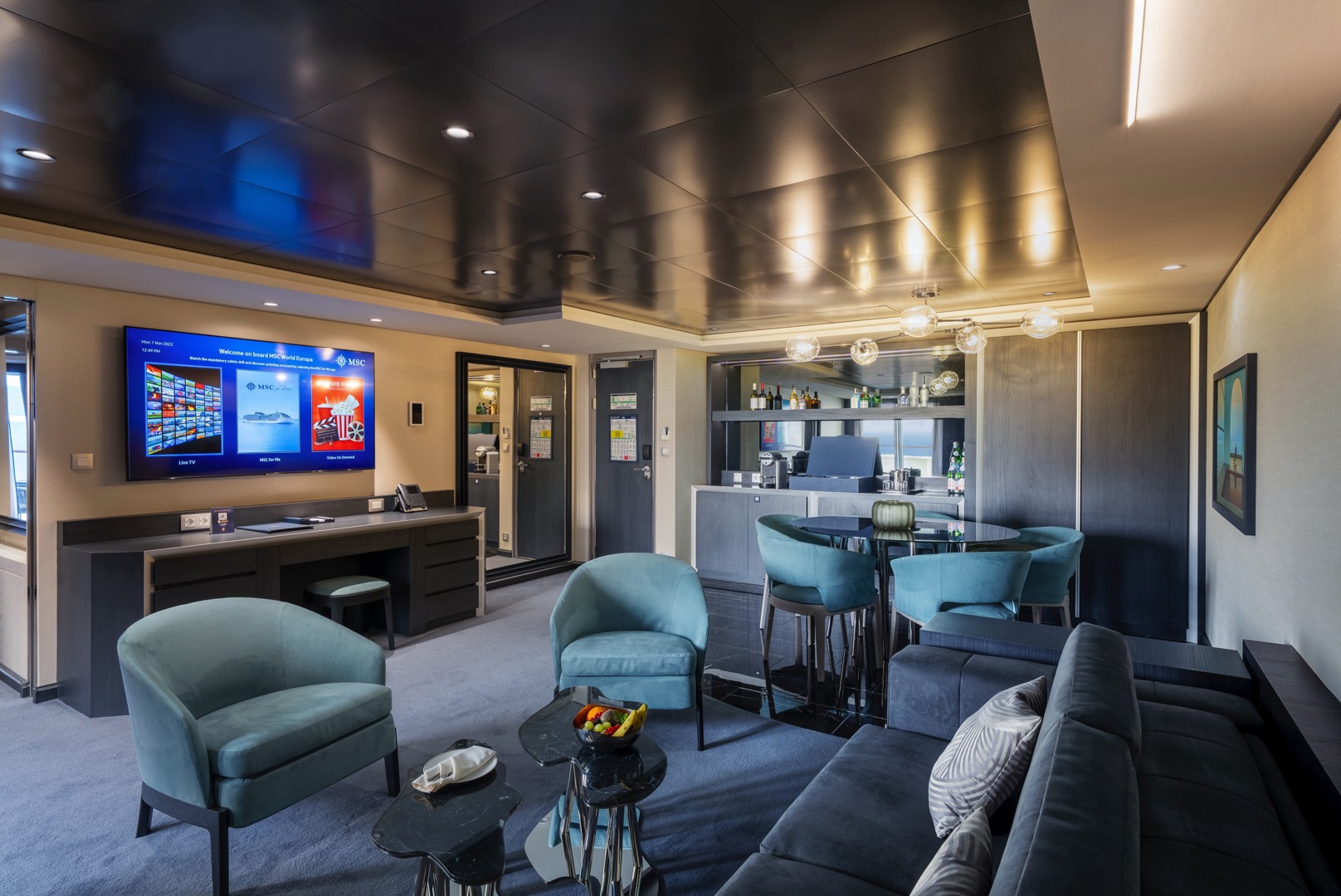 MSC Yacht Club Royal Suite with Whirlpool Bath