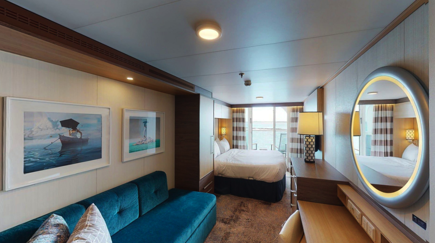 Connecting Ocean View Balcony
