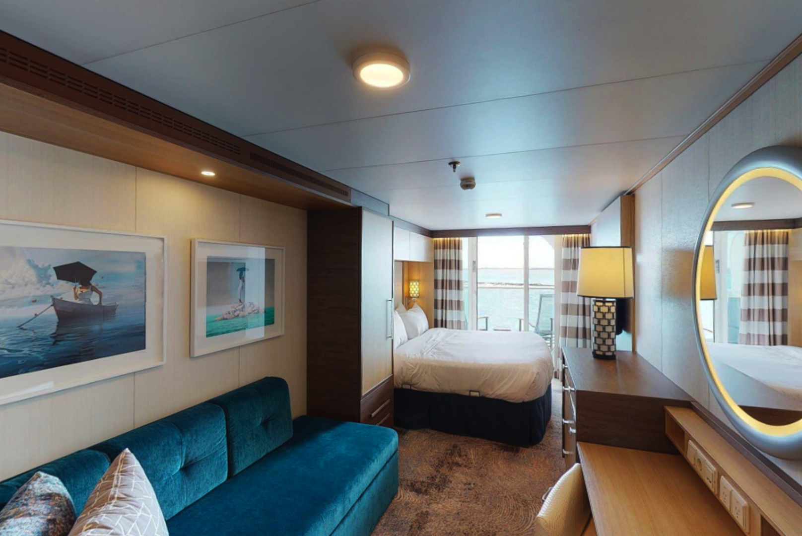 Connecting Ocean View Balcony