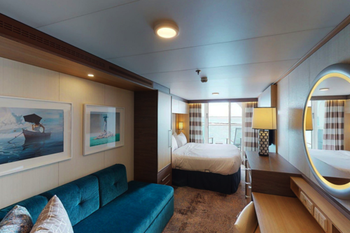 Connecting Ocean View Balcony