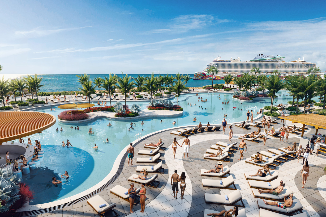 Great Stirrup Cay Pool Area