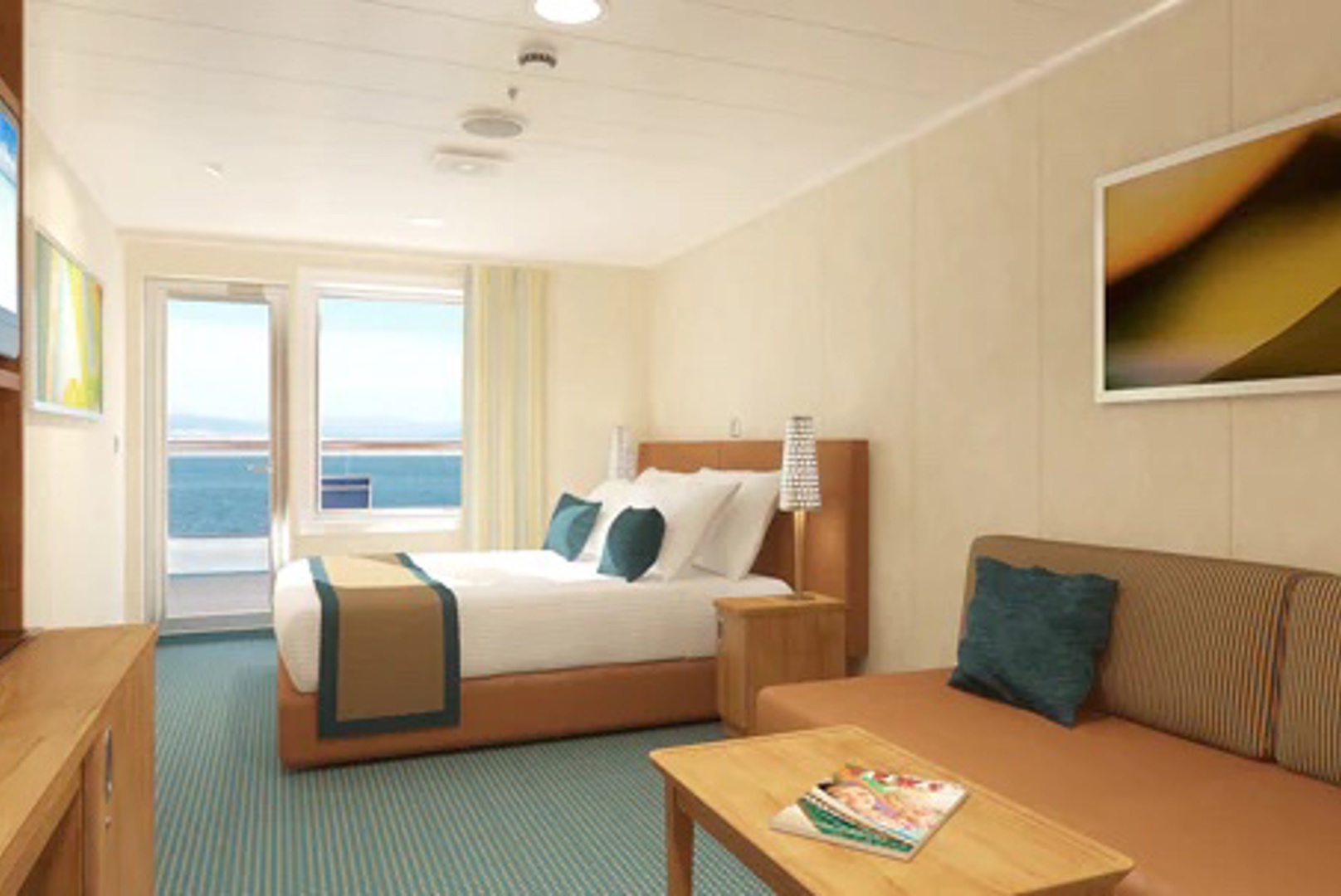 Aft-View Extended Balcony