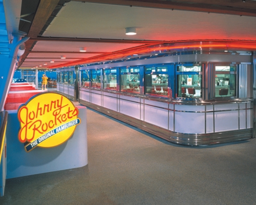 Royal Caribbean International Voyager of the Seas Exterior Johnny Rockets.jpg