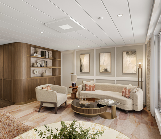 Oceania Suite Living Room 