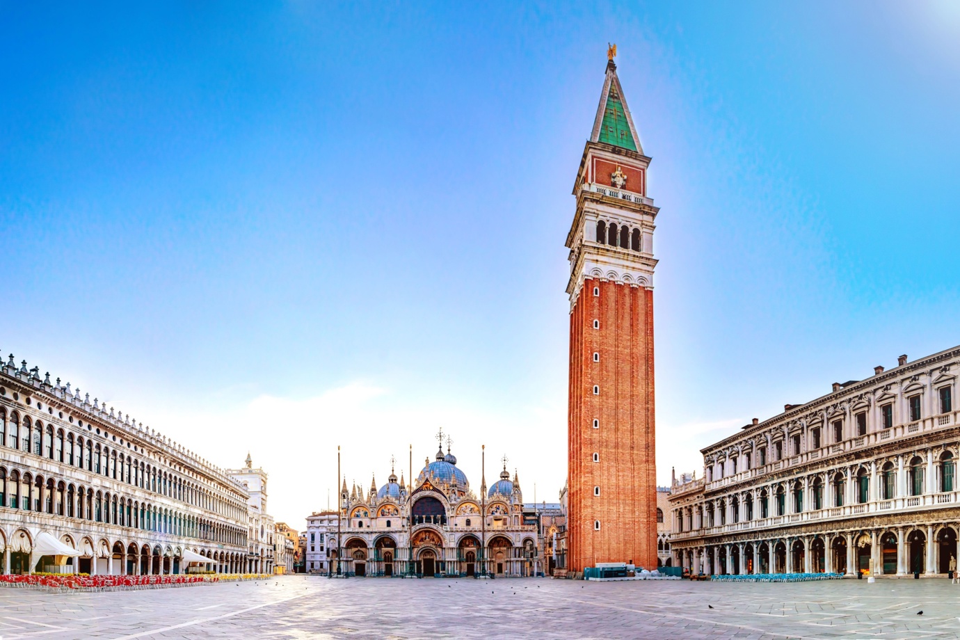 Piazza of San Marco in Venice, Italy