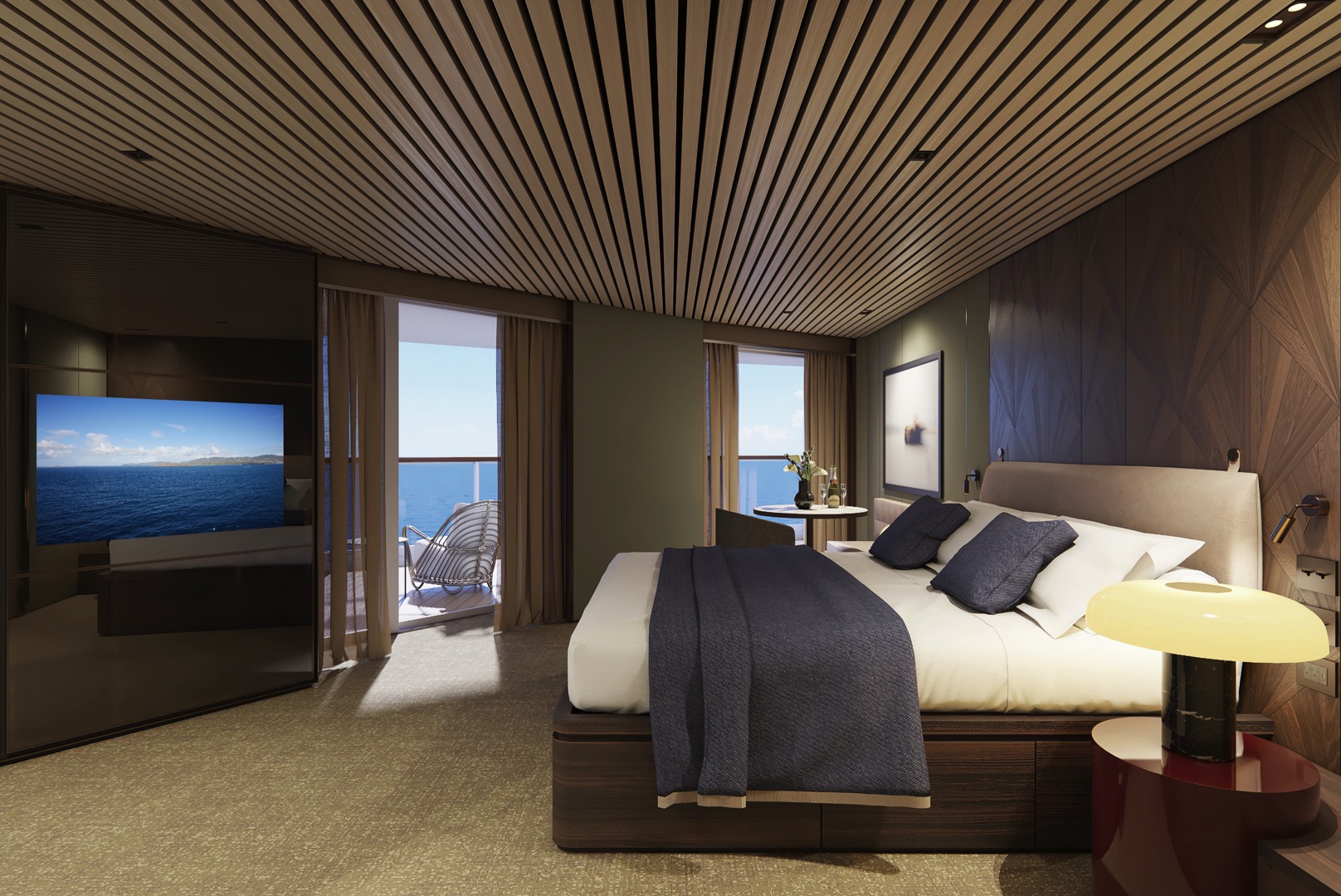 The Haven Aft-Facing Penthouse with Large Balcony