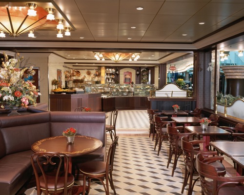 Royal Caribbean International Mariner of the Seas Interior Promenade Cafe.jpg