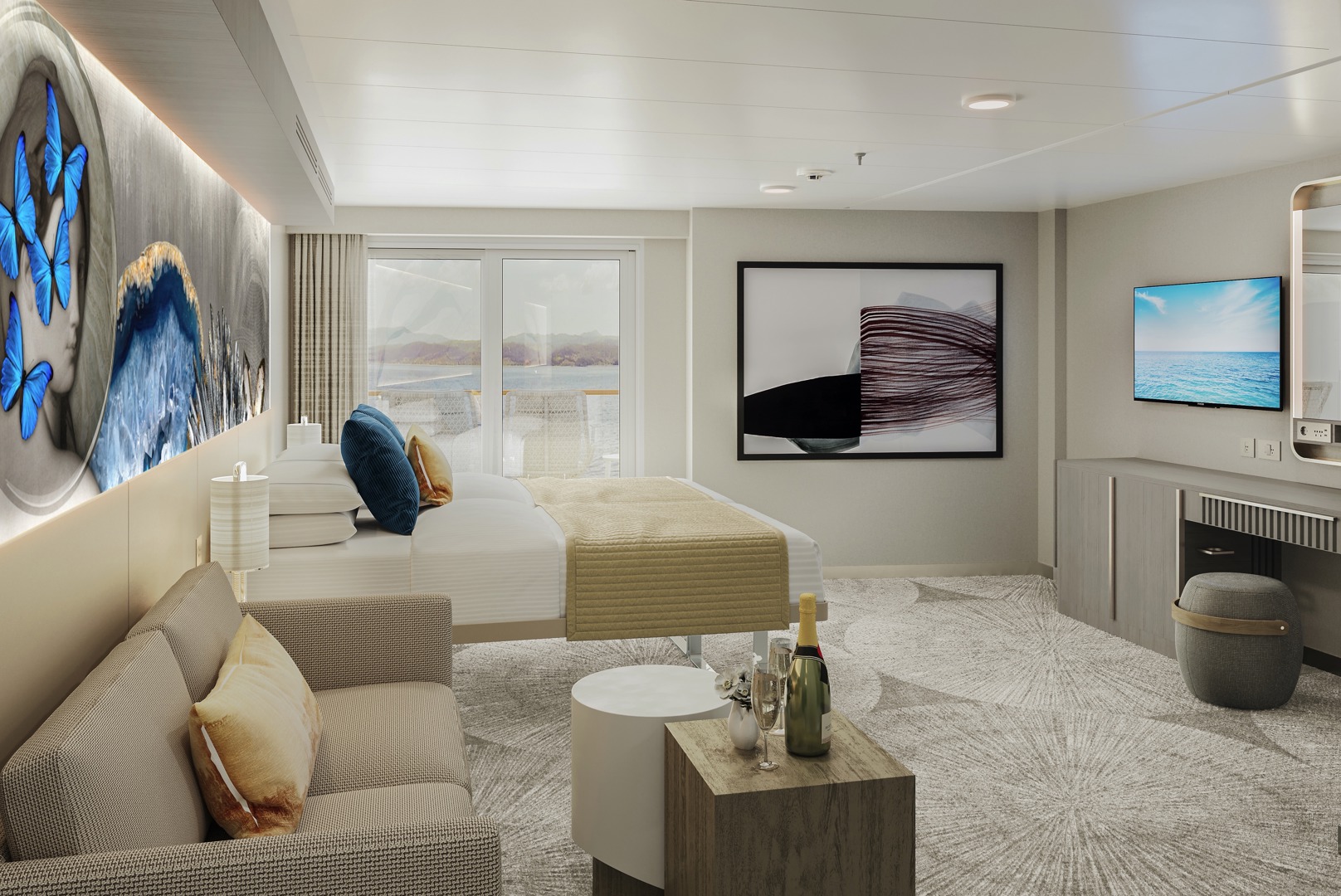 Family Suite with Master Bedroom & Balcony