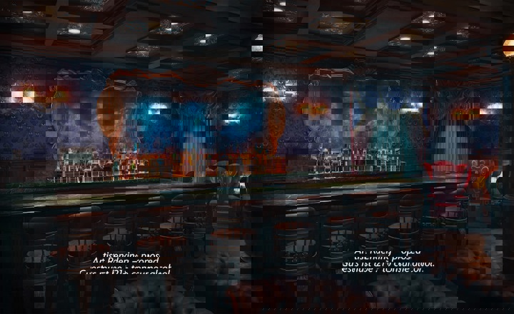 The Haunted Mansion Parlor