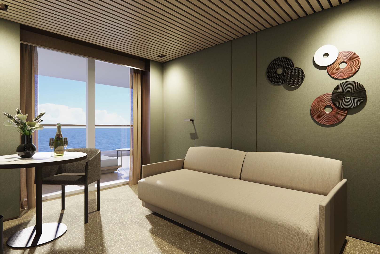 The Haven Aft-Facing Penthouse with Master Bedroom & Large Balcony