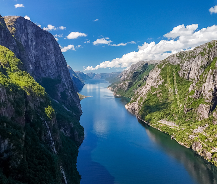 No-Fly Fantastic Fjords of Norway