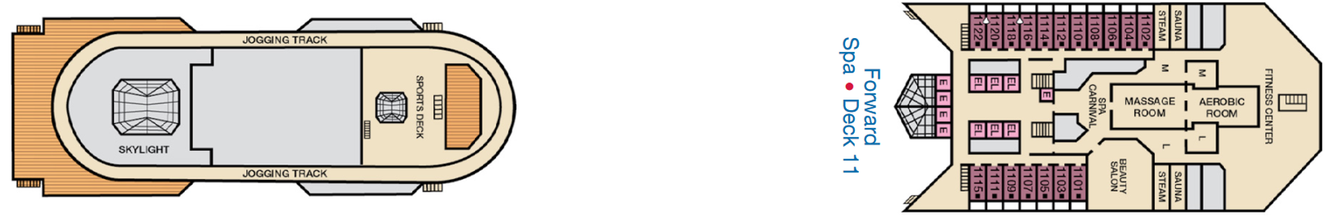 Deck 11 - Spa