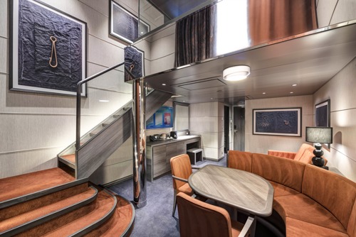 MSC Yacht Club Duplex Suite with Whirlpool