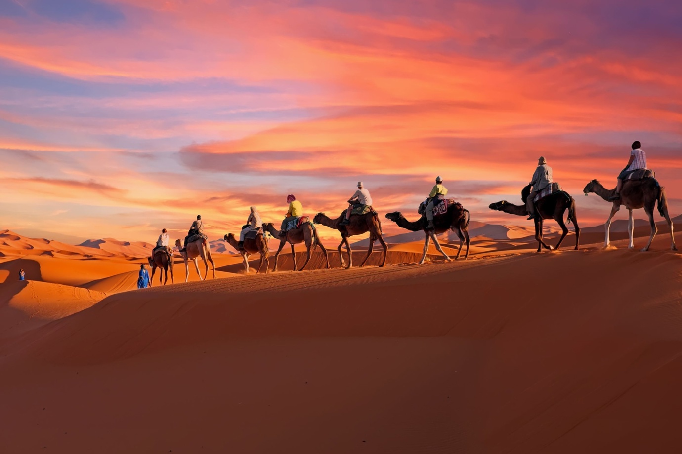 Camel Riding, Sahara Desert