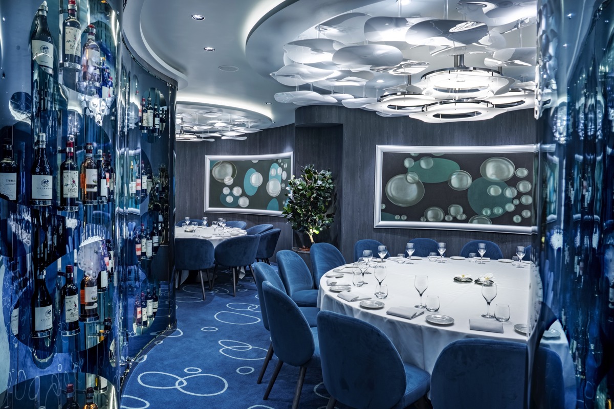 Msc Cruises Msc World Asia Bubbles Restaurant 3 ©Msc Rights