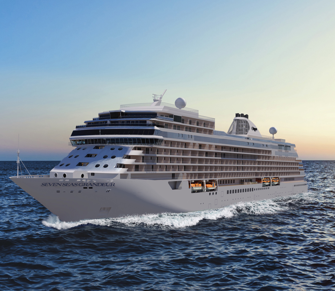 The exterior of Seven Seas Grandeur  