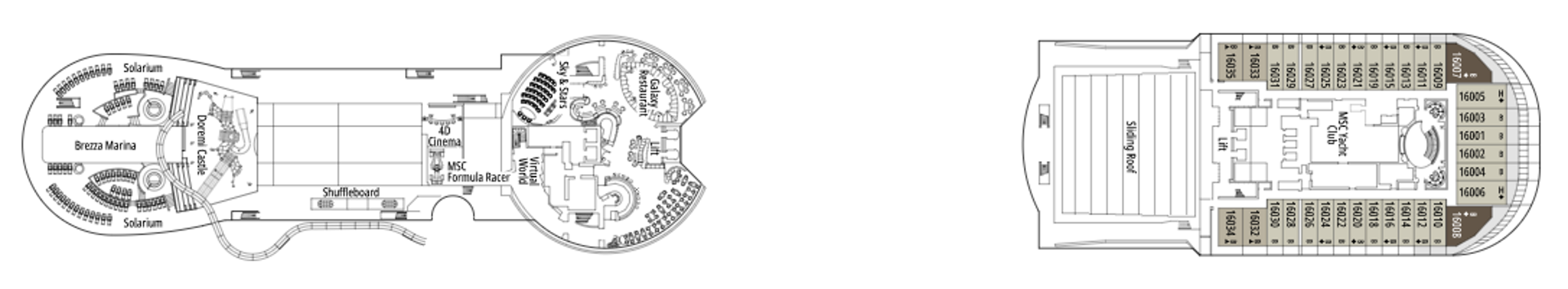 Deck 16 - Acquamarina