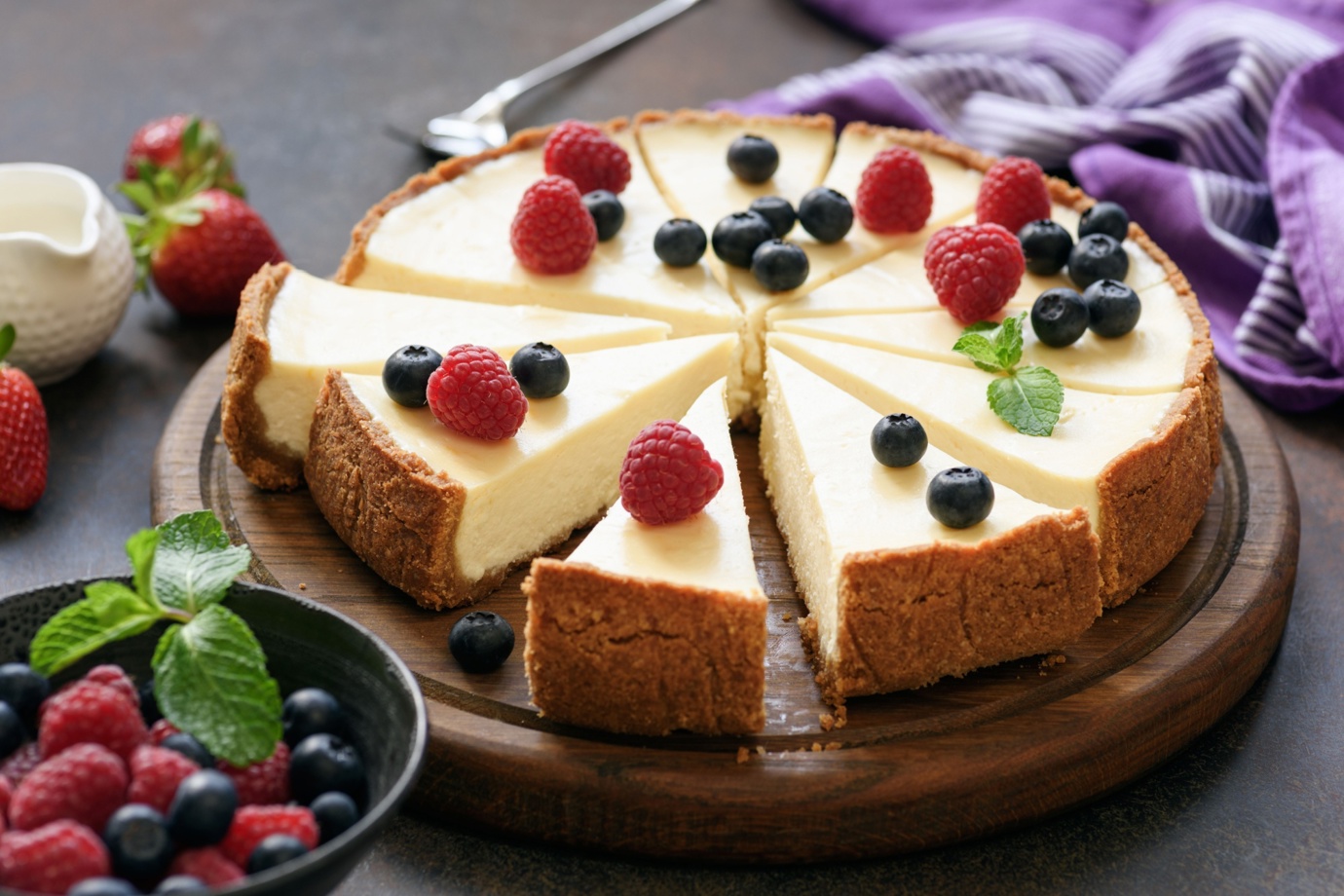 New York cheesecake