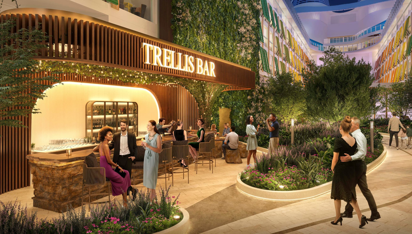 Rci Icon Of The Seas Trellis Bar