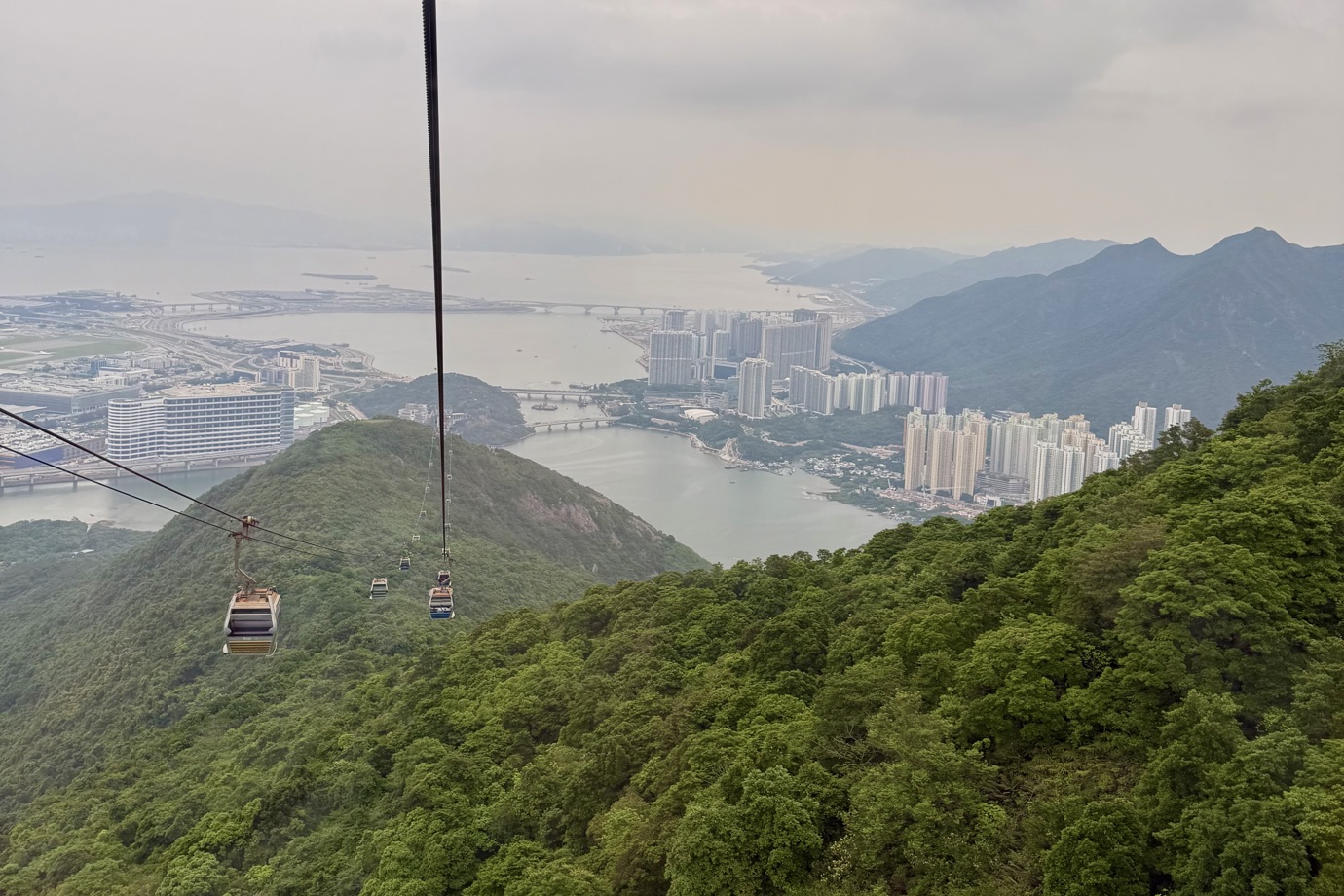 View From Ngong Ping 360