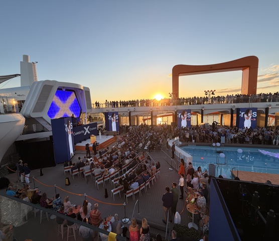 Celebrity Xcel Christening Ceremony