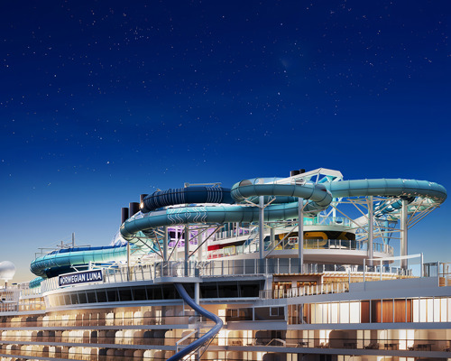 Norwegianluna Aquaslidecoaster Rendering