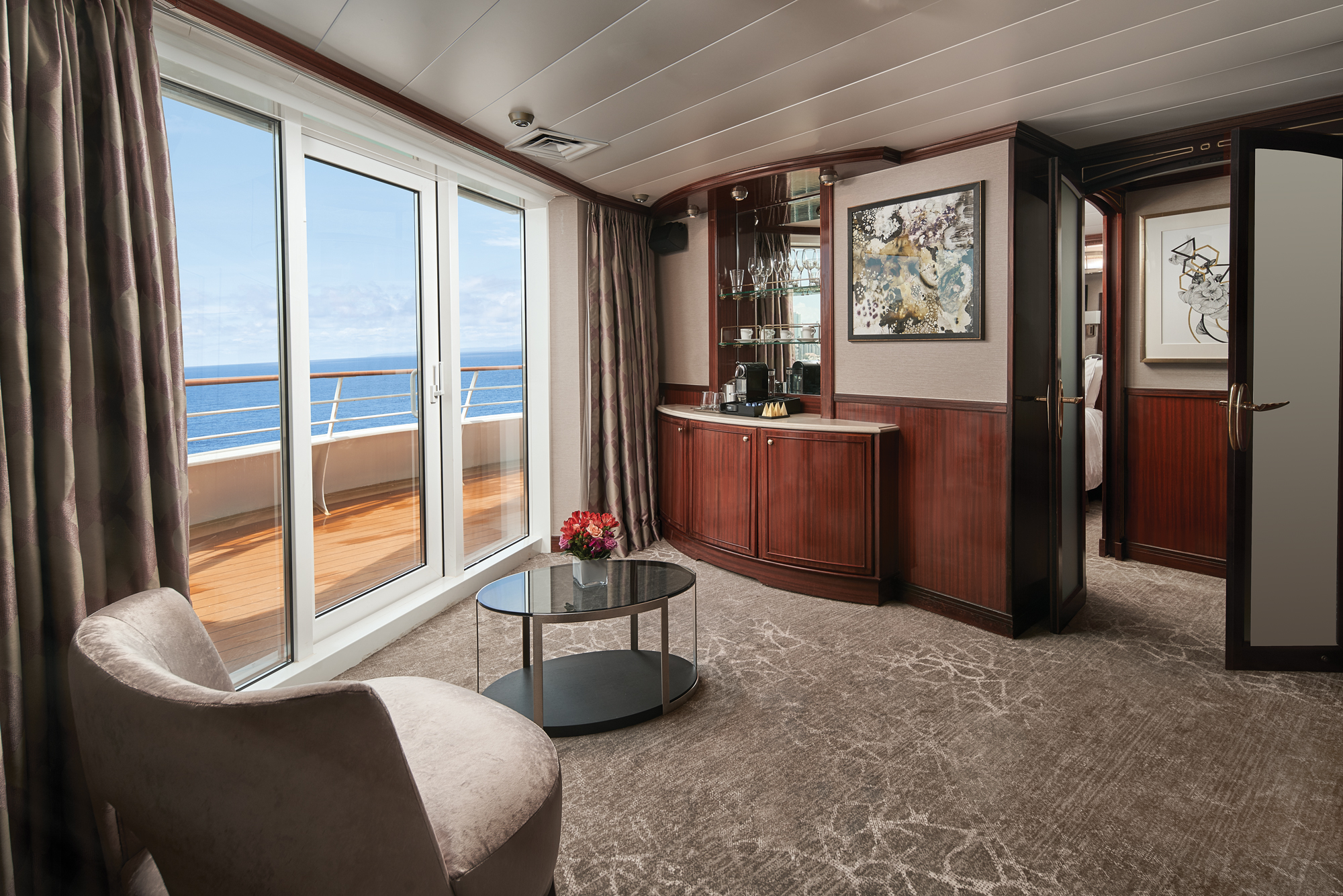 Aft-Facing Penthouse with Master Bedroom & Large Balcony