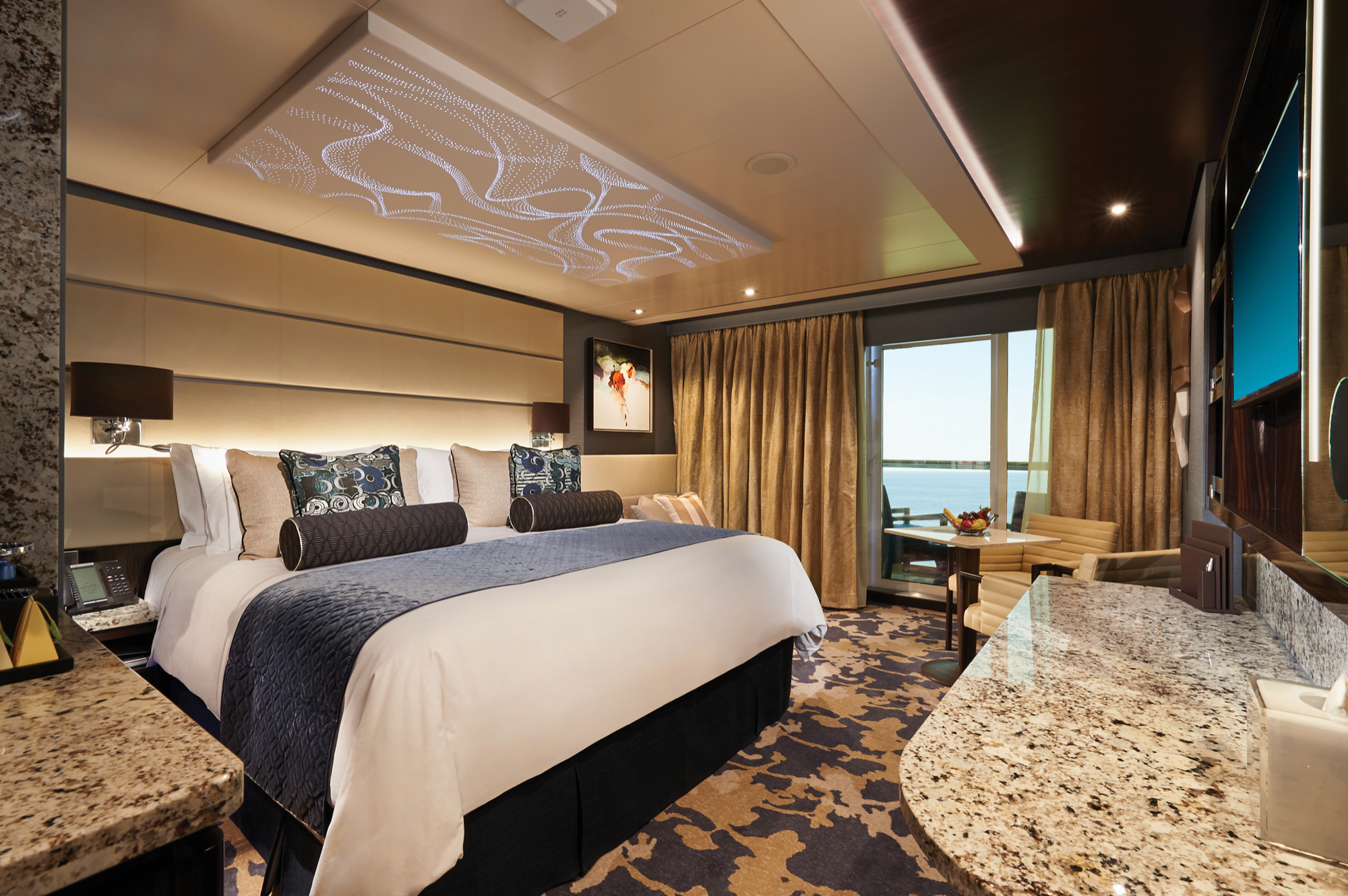 The Haven Aft-Facing Penthouse with Balcony