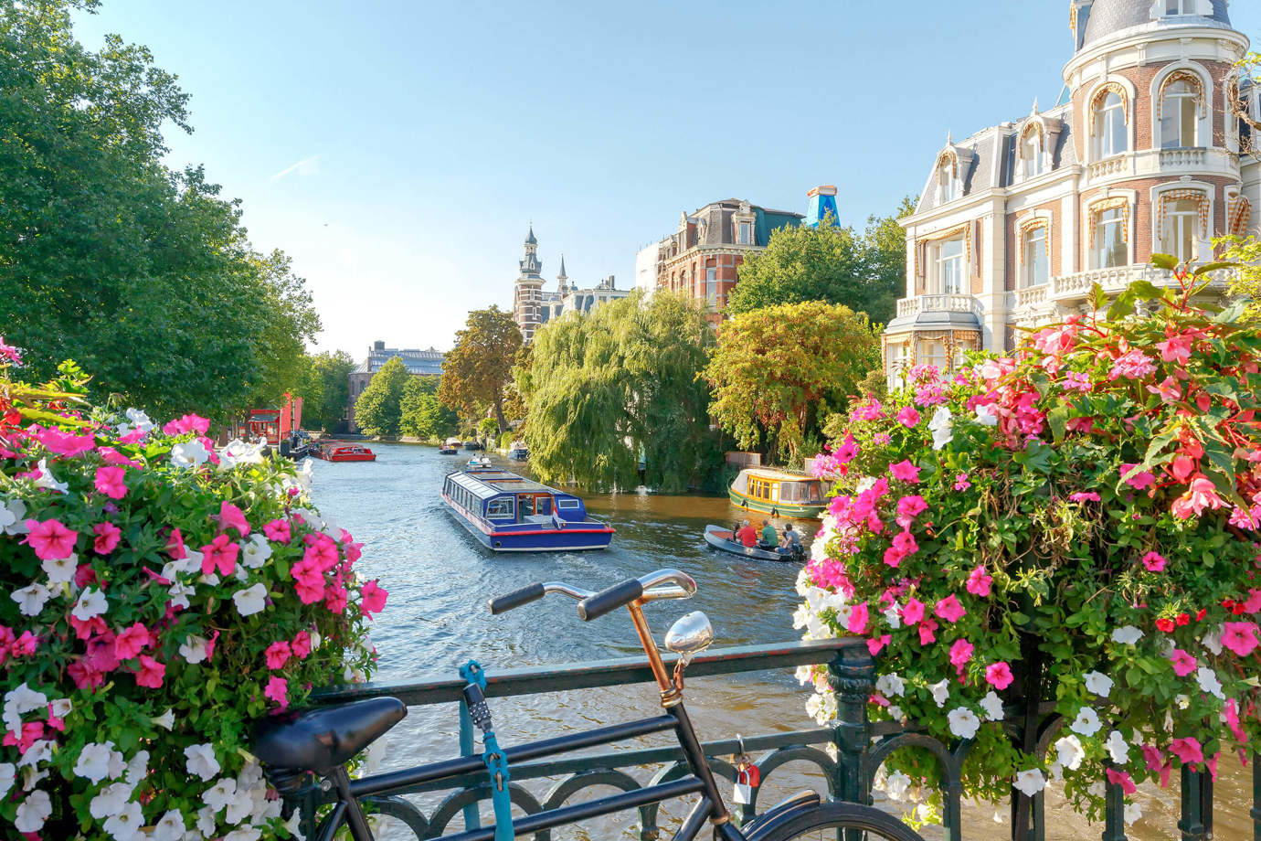 Canal cruise in Amsterdam