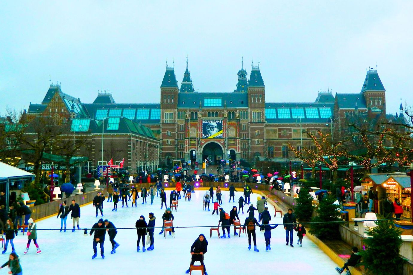 Amsterdam ice skating rink