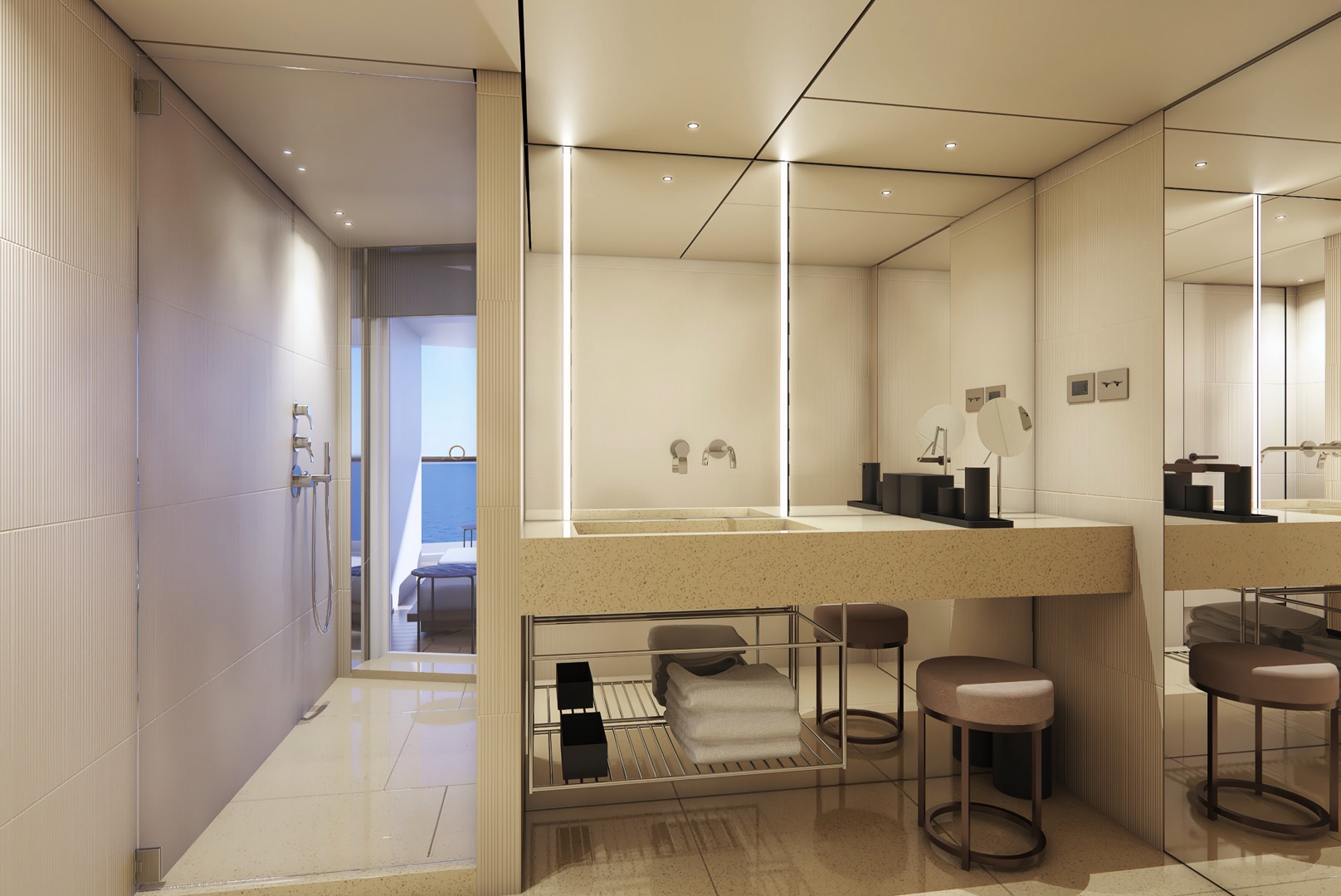 The Haven Aft-Facing Penthouse with Large Balcony