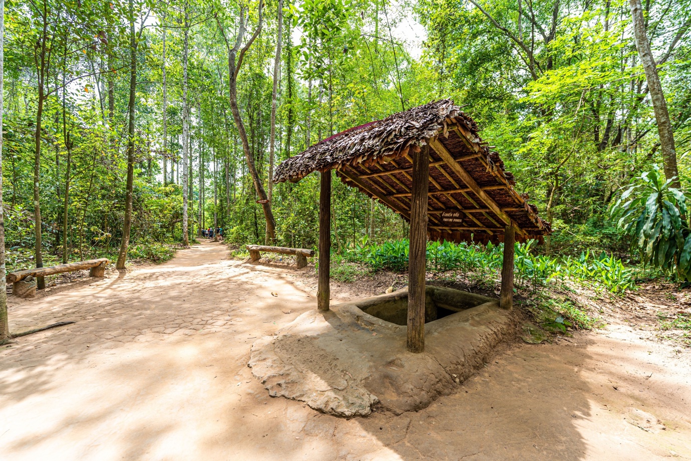 Guerrilla Camp at Cu Chi Tunnels
