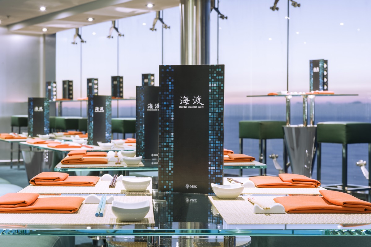 MSC Cruises MSC Lirica Kaito Sushi Bar 1.jpg