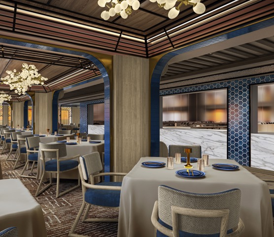 Speciality Dining Azure on Seven Seas Prestige