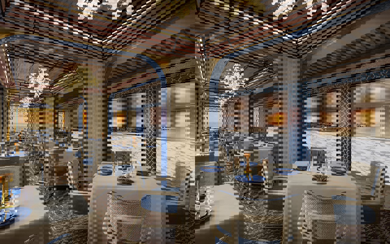 Regent Seven Seas Cruises, Seven Seas Prestige Mediterranean Restaurant 01.jpg