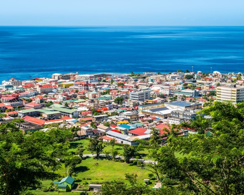Shutterstock 1310137468 Roseau Dominica