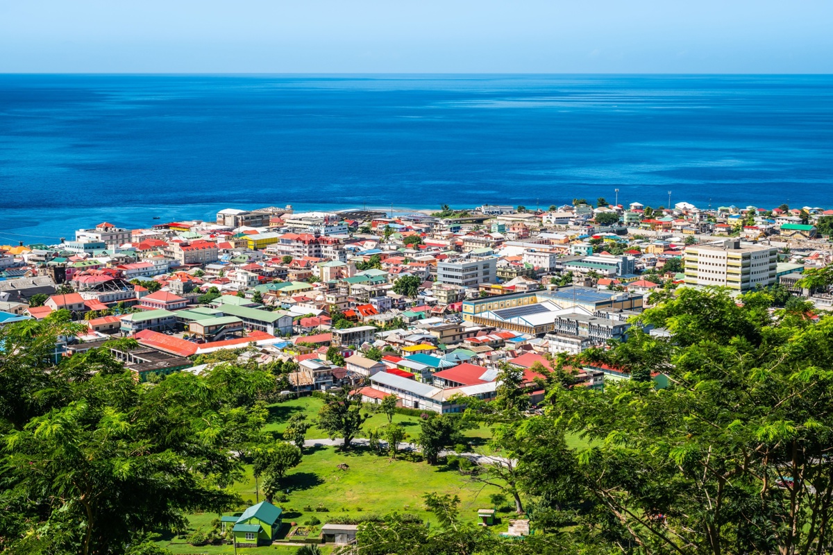 Shutterstock 1310137468 Roseau Dominica