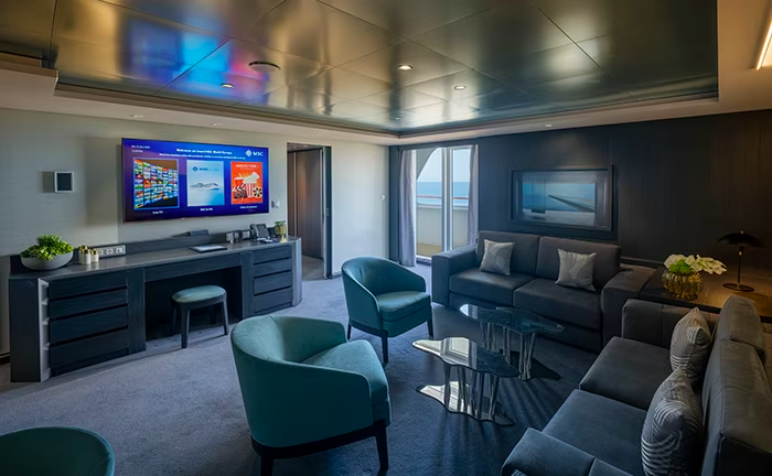 MSC Yacht Club Royal Suite with Whirlpool Bath