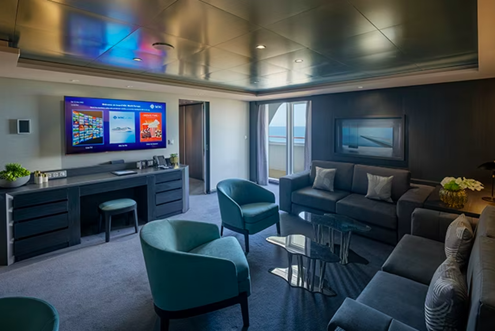 MSC Yacht Club Royal Suite with Whirlpool Bath