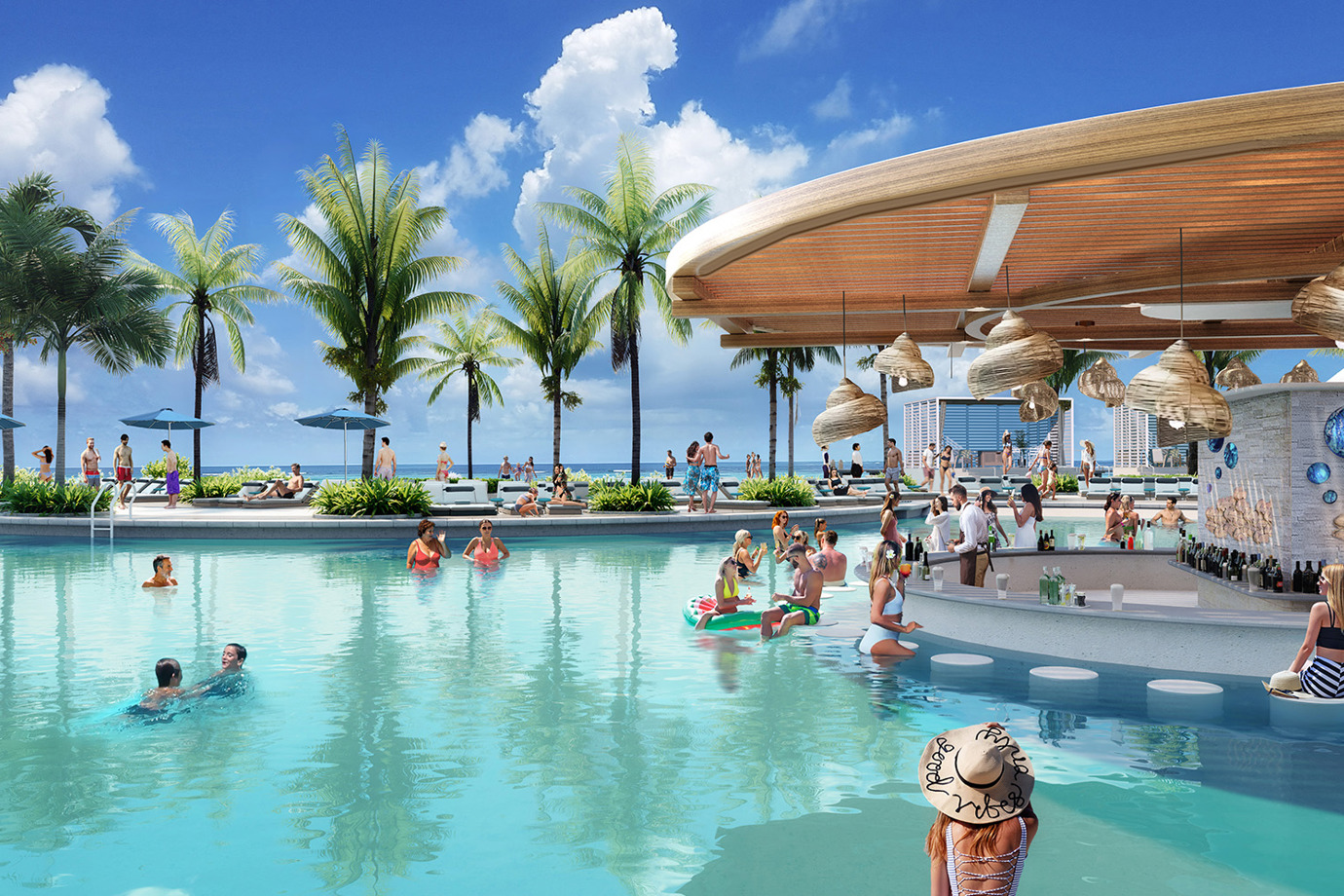 Great Stirrup Cay Swim-up Bar - Coming Soon!