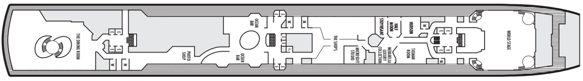 Deck 3 - Promenade Deck