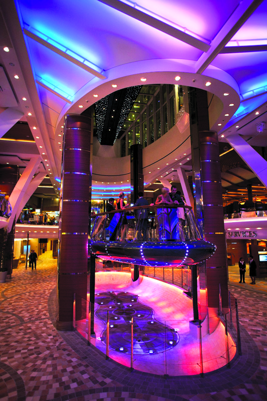 Royal Caribbean International Oasis of the Seas Interior Rising Tide 2.jpg