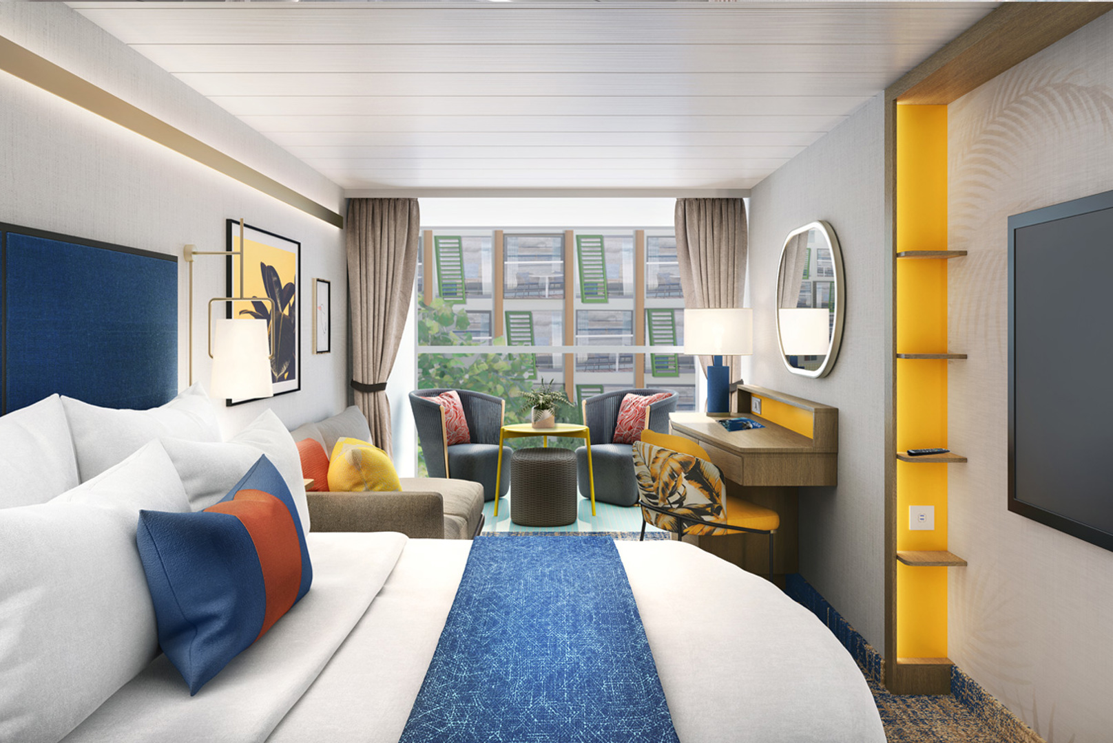 Infinite Central Park View Balcony